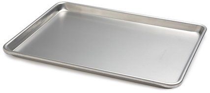Focus Foodservice (900850) Commercial Half Size Sheet Pans, Set of 3 (13-Inch x 18-Inch, Aluminum)