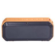 Soundmy Rugged,waterproof and Shockproof Wireless Bluetooth Speaker for Indoor/outdoor,hi-def Bass 2x3w (Yellow)
