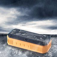 Soundmy Rugged,waterproof and Shockproof Wireless Bluetooth Speaker for Indoor/outdoor,hi-def Bass 2x3w (Yellow) N2