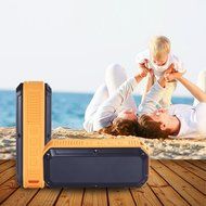 Soundmy Rugged,waterproof and Shockproof Wireless Bluetooth Speaker for Indoor/outdoor,hi-def Bass 2x3w (Yellow) N6