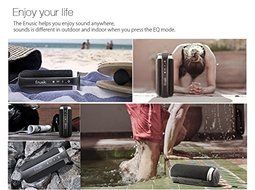 Waterproof Bluetooth Speaker, EIVOTOR Portable Wireless Outdoor Stereo Music Player Soundcup With EQ Mode, Enhanced... N9