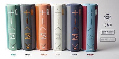 iJoy Soul 360 Premium Portable Wireless Bluetooth Speaker 360 Degrees With Built In Mic 10 hour battery life and... N5