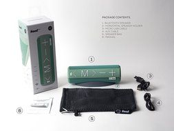 iJoy Soul 360 Premium Portable Wireless Bluetooth Speaker 360 Degrees With Built In Mic 10 hour battery life and... N9