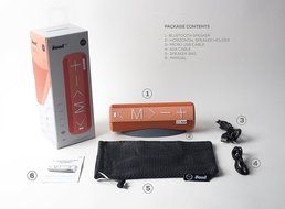 iJoy Soul 360 Premium Portable Wireless Bluetooth Speaker 360 Degrees With Built In Mic 10 hour battery life and... N18