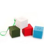 Muangan Mini Portable Cube Stereo Wireless Bluetooth Speaker for SmartPhone Tablet (WHITE) N3