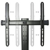 VIVO Universal LCD Flat Screen TV Table Top Desk Stand with Glass Base / fits 32" to 55" T.V. (STAND-TV00L) N4