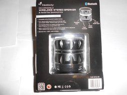 Rechargeable Wireless Stereo Speaker (Black) N2