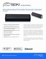 Seiki ST2103M Bluetooth Portable Speaker (Black) N2