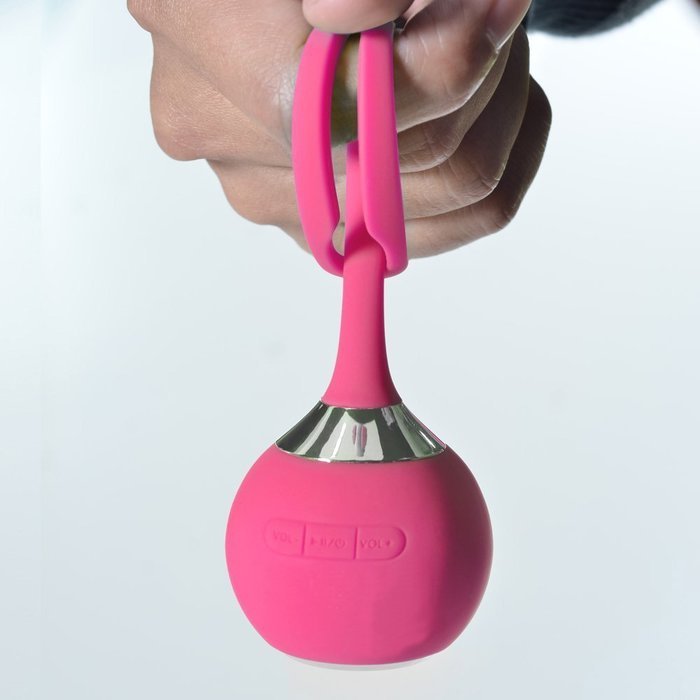 PINGKO Waterproof Wireless Bluetooth Speaker For Portable Outdoor with Dustproof Shockproof - Pink N3