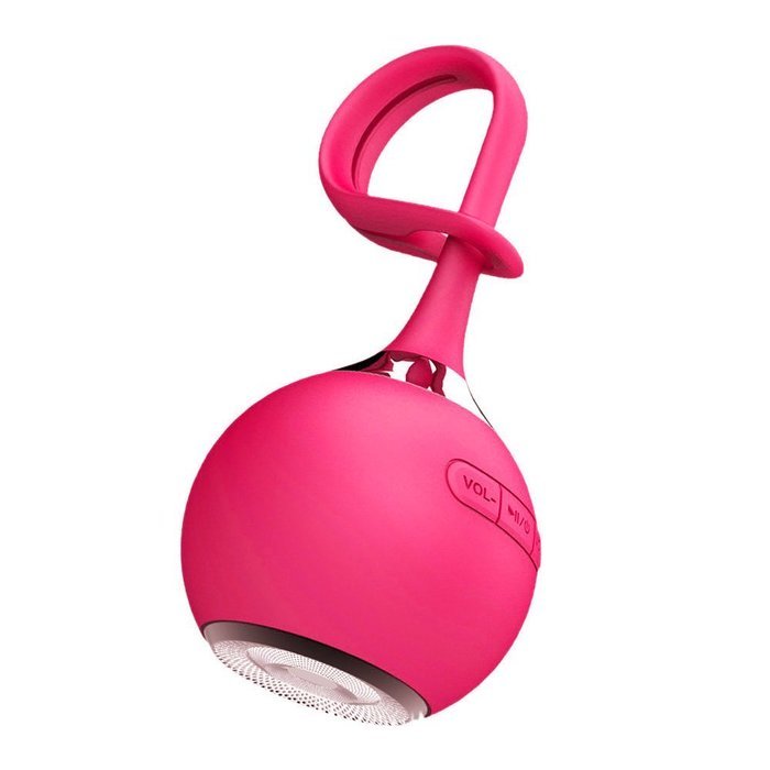 PINGKO Waterproof Wireless Bluetooth Speaker For Portable Outdoor with Dustproof Shockproof - Pink N5