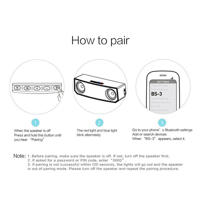 Bluedio BS-3 (Camel) Portable Bluetooth Wireless Stereo Speaker with Mic for Calls,Black N6