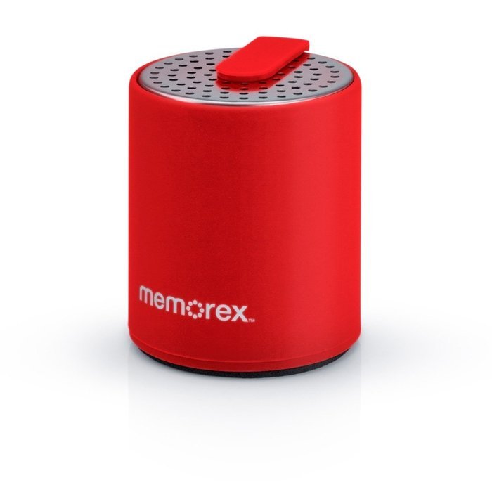 Memorex Micro Bluetooth Speaker (Red)