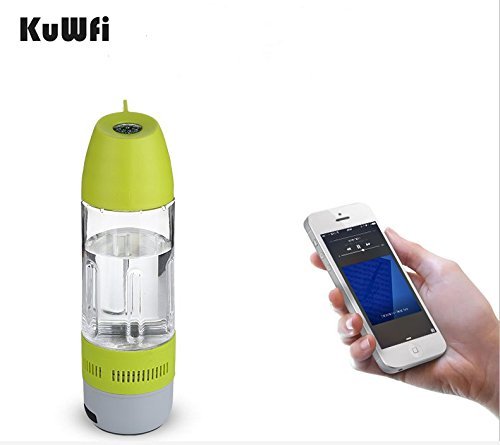 KuWFi Outdoor Sport water Bottle Bluetooth speaker 2 in 1 400ml Bottle Portable 10m Wireless Bluetooth 4.0 Speaker...