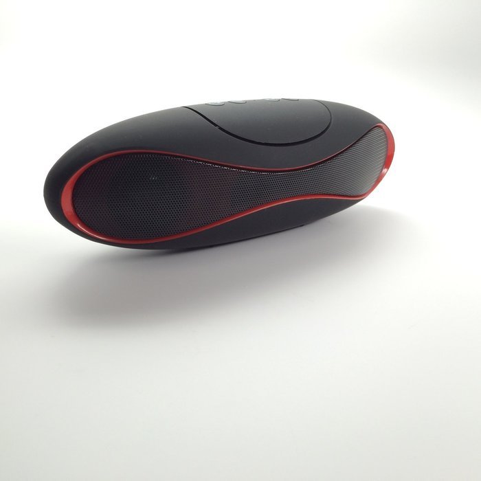 Lehris Portable Wireless Bluetooth Speaker with FM Radio (Black)