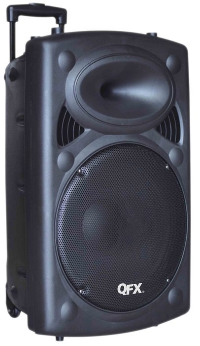 QFX PBX61150BK Tailgate Speaker System with Bluetooth, Black