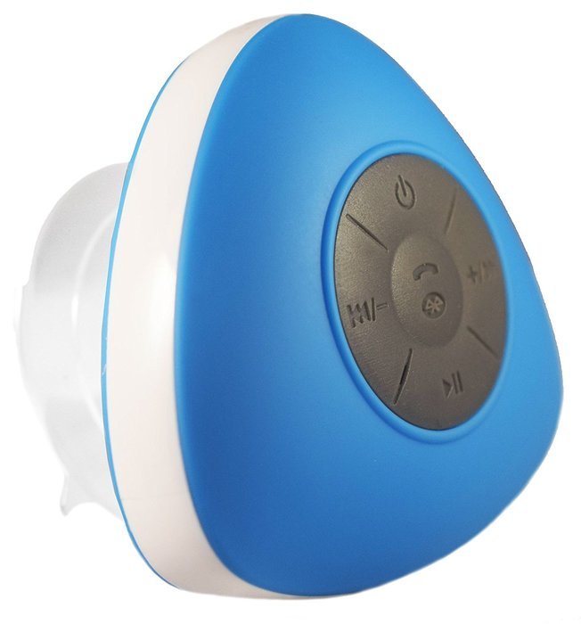 Triangle Mini Wireless Waterproof Bluetooth Shower Speaker Hands Free Speaker for iPhone/iPad/Cellphones - BLUE N3