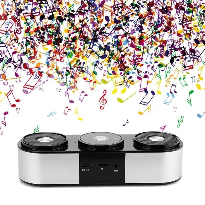 PowerLead Pspe PSP007 10W Portable Wireless Speakers Bluetooth Speakers Computer Speaker with Enhanced Bass Resonator N2