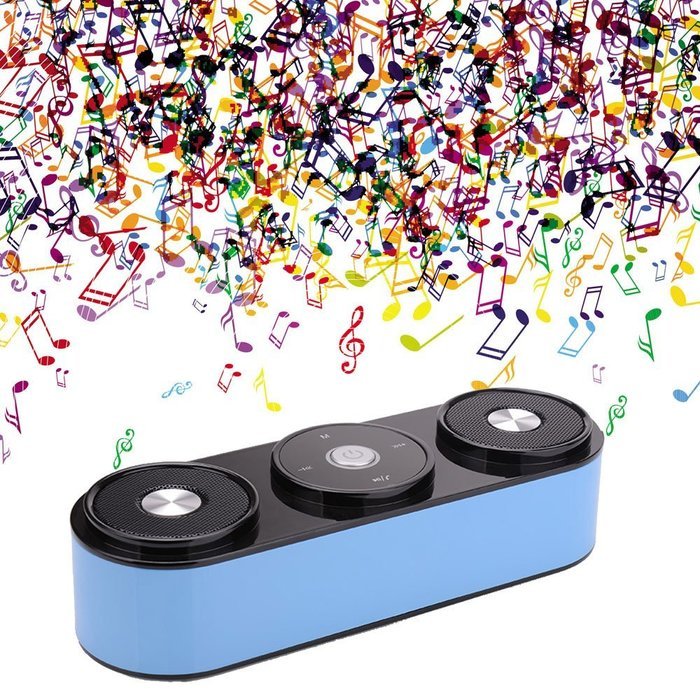 PowerLead Pspe PSP007 10W Portable Wireless Speakers Bluetooth Speakers Computer Speaker with Enhanced Bass Resonator N19