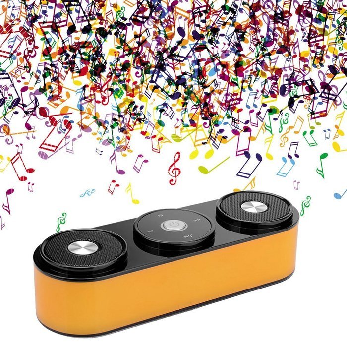 PowerLead Pspe PSP007 10W Portable Wireless Speakers Bluetooth Speakers Computer Speaker with Enhanced Bass Resonator N35