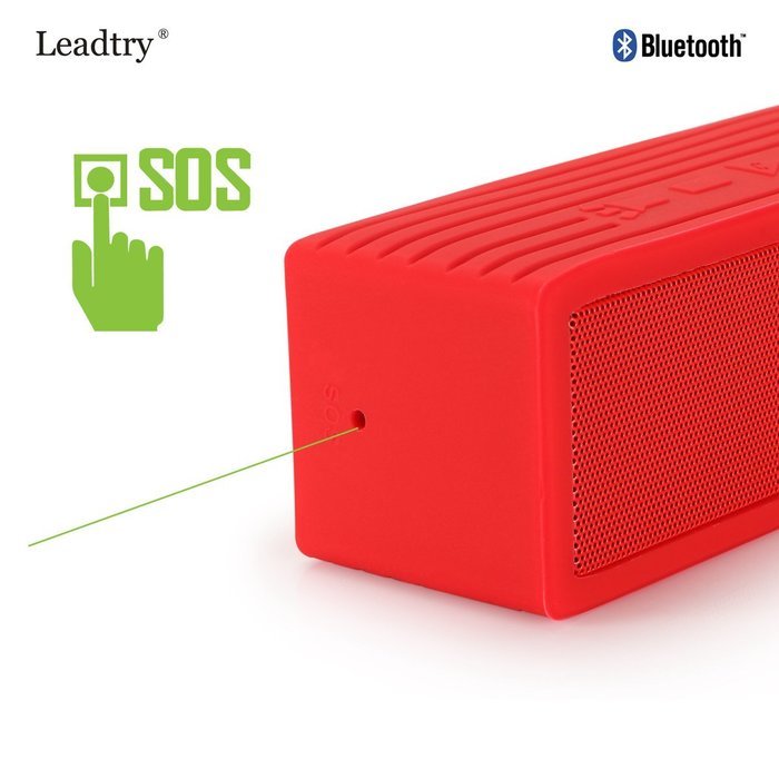 LeadTry&reg; Wireless Bluetooth Water Resistant Shower Speaker IPX6 Waterproof Portable Speakerphone with Built-in... N3