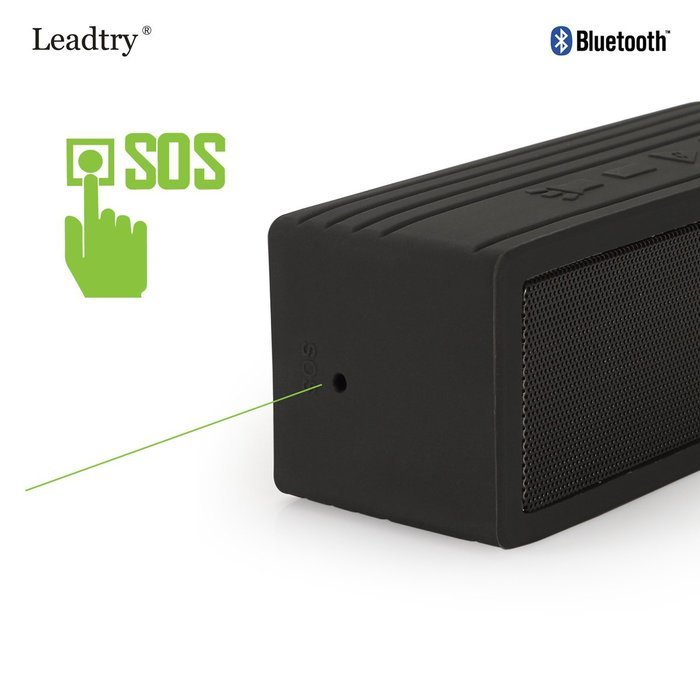 LeadTry&reg; Wireless Bluetooth Water Resistant Shower Speaker IPX6 Waterproof Portable Speakerphone with Built-in... N21
