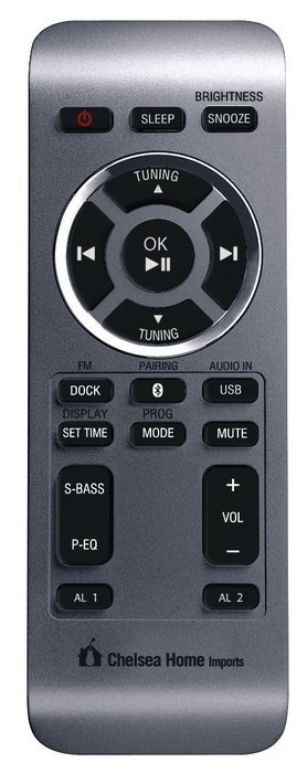 Chelsea Apple Certified Dual-Docking 30-Pin and Lightning Ports Speaker with Bluetooth for Smartphones N6