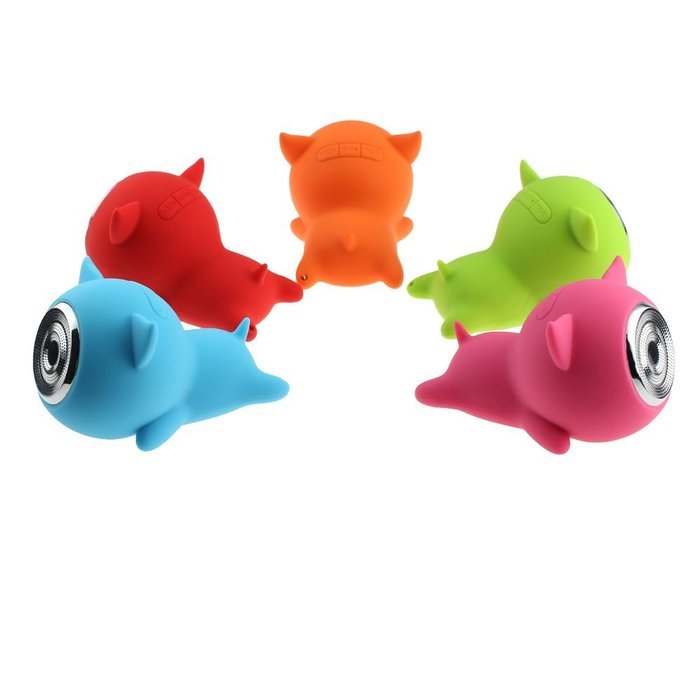 Danyer Portable Wireless Bluetooth Speaker Mini Waterproof Pig Shape N3