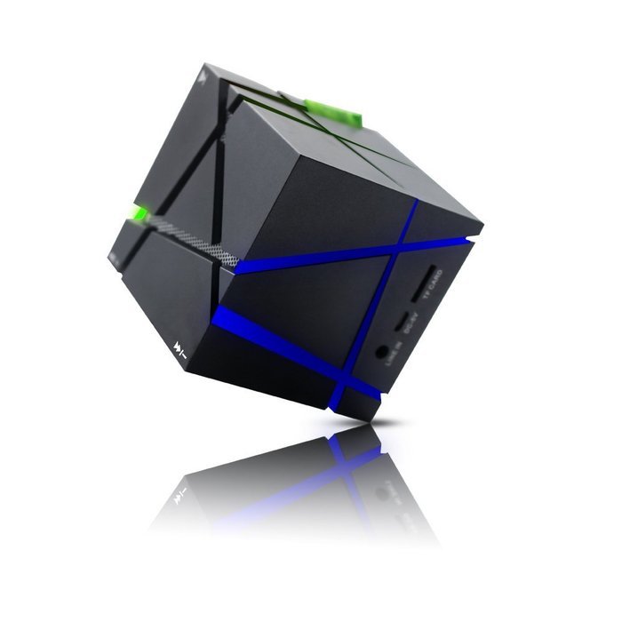 Solarphy LED Flash Bluetooth Speakers Portable Wireless 360 Degree Stereo Outdoor Speakers Support TF Card, 3.5mm...