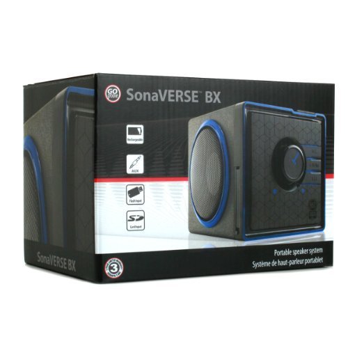 GOgroove SonaVERSE BX Rechargeable Portable 3.5mm Stereo Speaker PC, Computer, Hardware N5