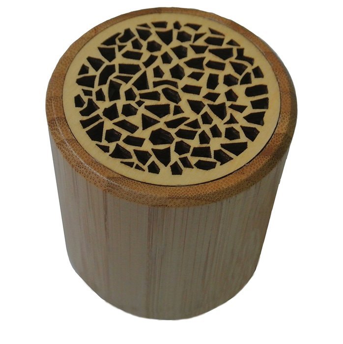 Mini Wooden Bluetooth Wireless Speaker, BLUETTEK Portable Rechargeable Wood Stereo Audio Speaker with Built-In... N2