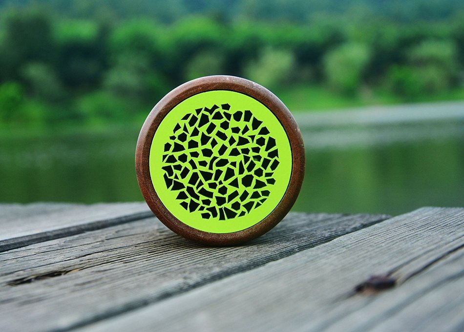 Mini Wooden Bluetooth Wireless Speaker, BLUETTEK Portable Rechargeable Wood Stereo Audio Speaker with Built-In... N5