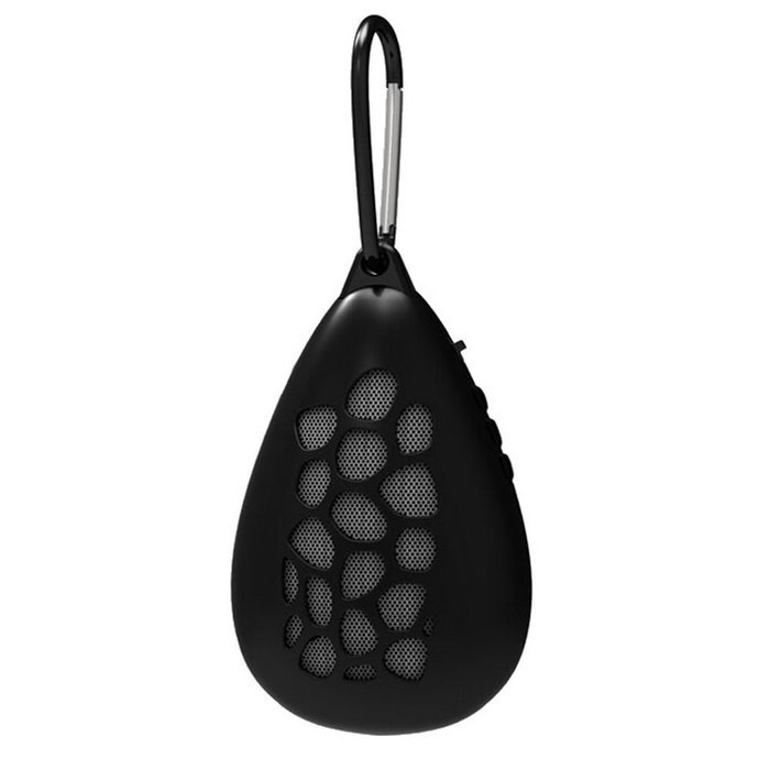 Modogirl Green Portable Dustproof Wireless Bluetooth Speaker Subwoofer Creative Waterdrop Shape Pendant Perfect... N4