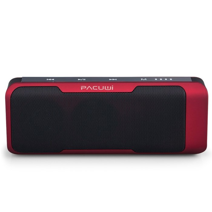 Pacuwi Portable Stereo Bluetooth Speaker Multi-function with 4000mAh Power Bank Compatible for iPhone / Android... N7