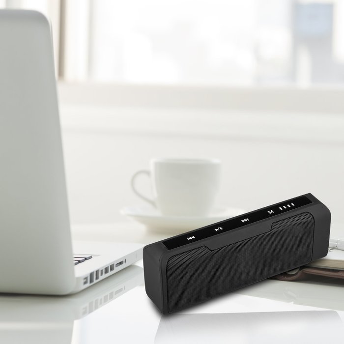 Pacuwi Portable Stereo Bluetooth Speaker Multi-function with 4000mAh Power Bank Compatible for iPhone / Android... N14