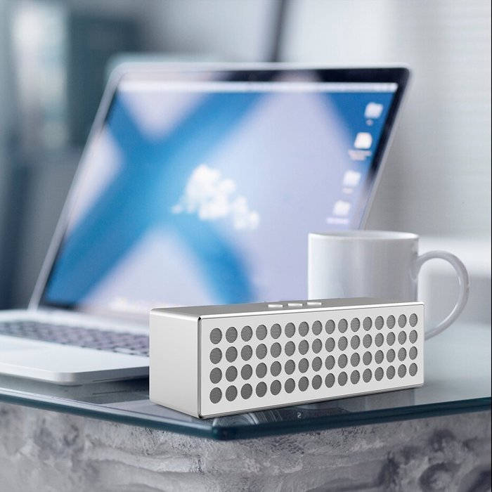 Mpow Mbox Wireless Bluetooth 4.0 Speaker Portable Stereo audio with Two Audio Drivers and Built-in Mic for Handsfree... N3