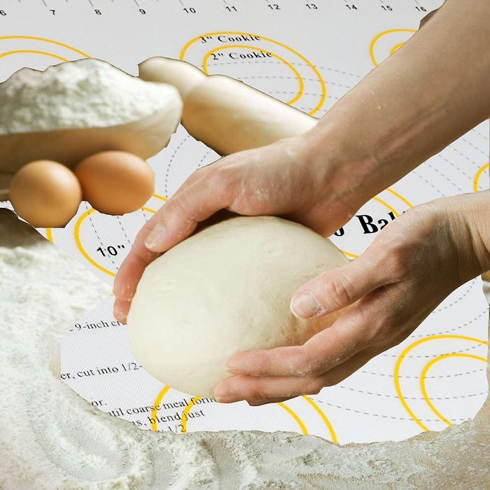 iNeibo Silicone Pastry Mat - 2 Size Available (Pastry Mat (Large) N8