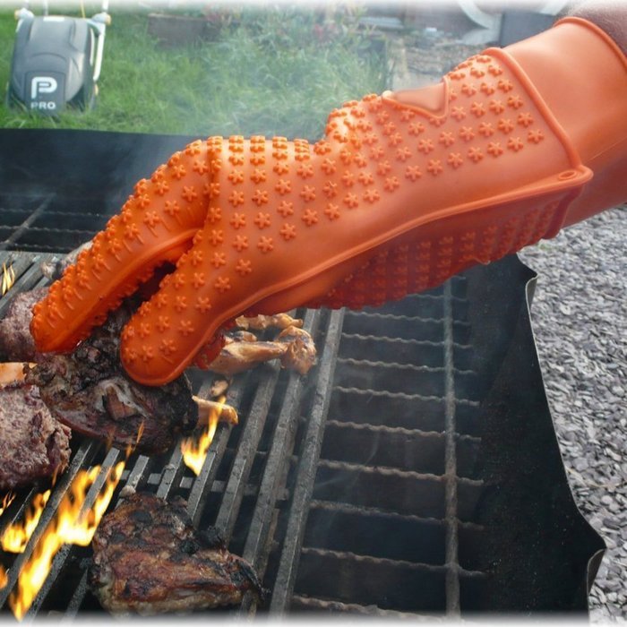 newhouse Premium-XL Silikon Barbecue Grillen / Kochen / Backen Handschuhe - Garantierte Heat Resistant / isoliert... N7
