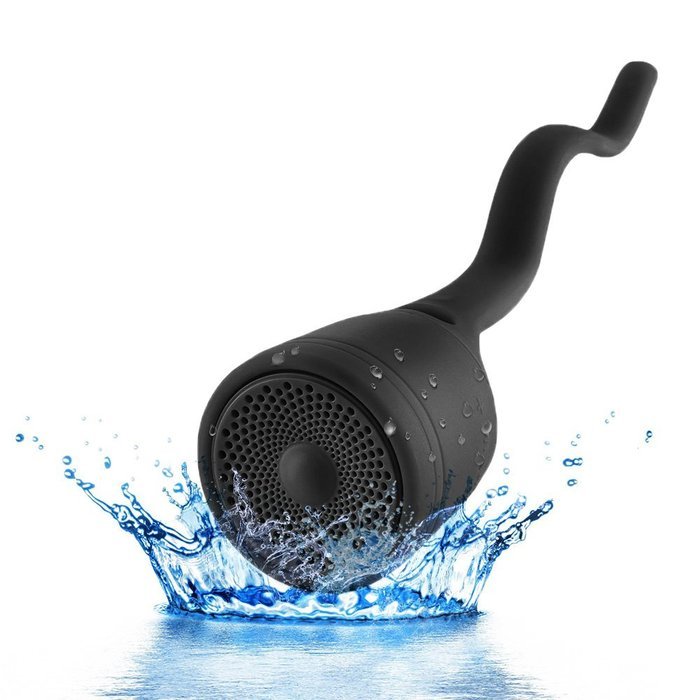 Bluetooth 4.0 Speakers Foldable Tadpole-shape Hook Suction Cup Sucker Mini HIFI Stereo Outdoor Travel Shower Bath... N28