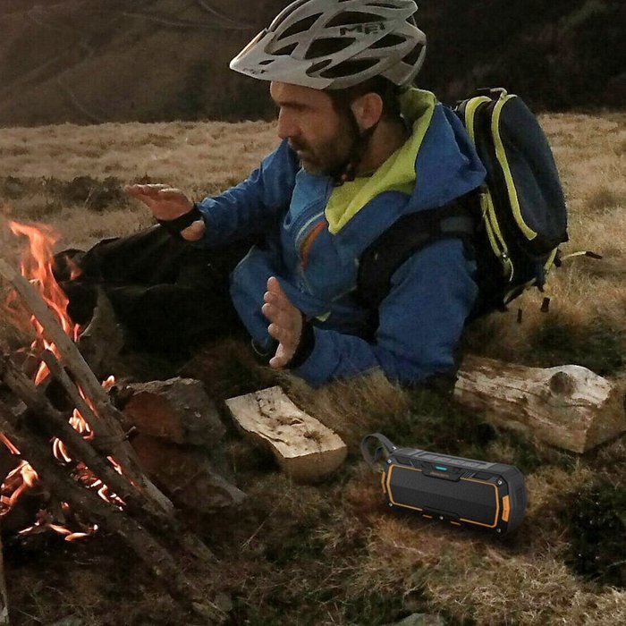 Portable Speakers, Leadzm Waterproof Bluetooth Speakers, Special Forces-SF470, 4.1 Waterproof Sport Portable Wireless... N9