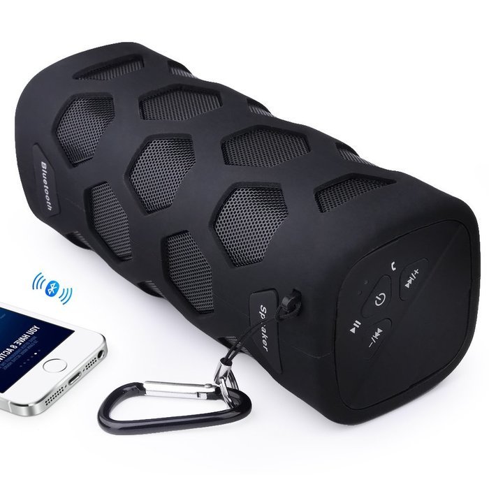 Waterproof Bluetooth Speaker,Sunvito NFC IPX6 Water Resistant Shock ...