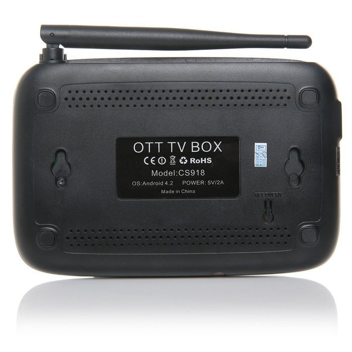 DoLotu CS918 Android 4.4 TV Box Player RK3188T Quad Core 1GB 8GB WiFi 1080P Remote Control N5