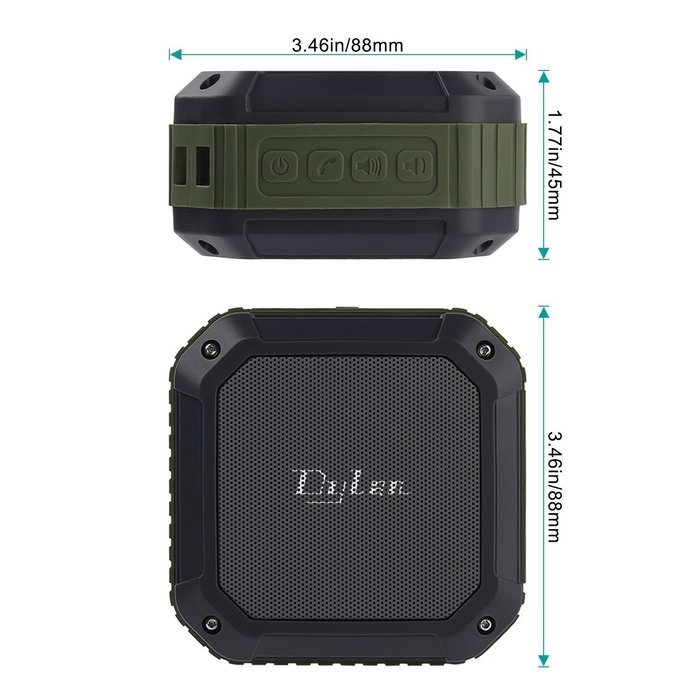 Dylan Bluetooth Speaker Outdoor Portable Shockproof Dust-proof / Water Resistant Speaker With NFC Function and... N6