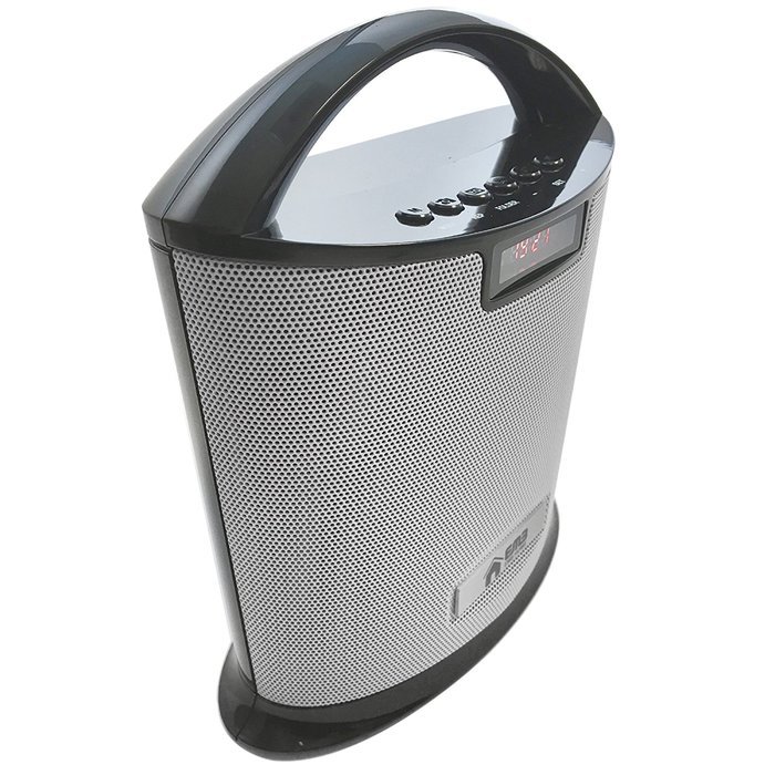 EMB Professional EURO8 Rechargeable Portable Bluetooth High-Definition Super Loud Boombox Speaker System w/ SD... N10