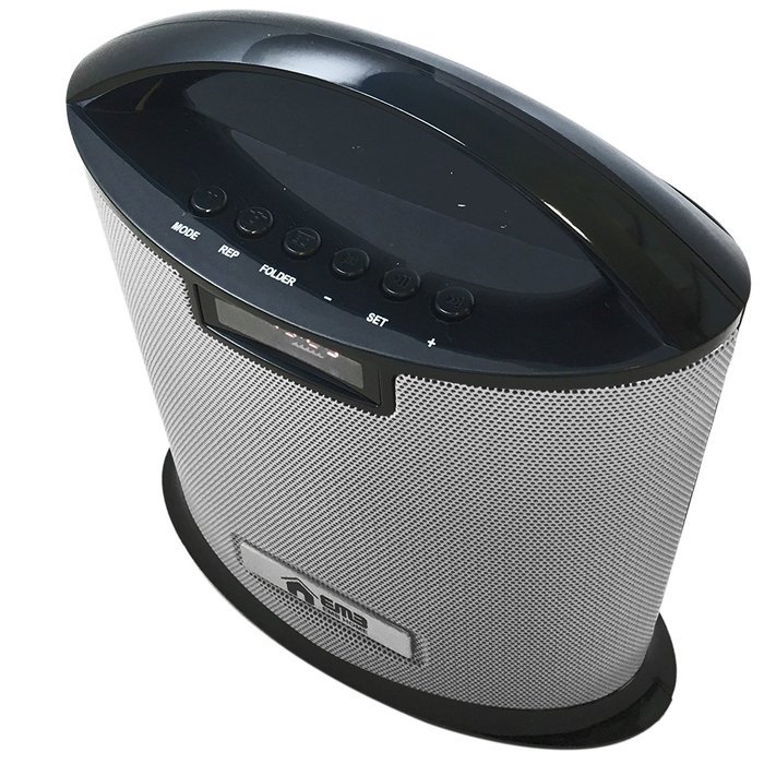 EMB Professional EURO8 Rechargeable Portable Bluetooth High-Definition Super Loud Boombox Speaker System w/ SD... N11