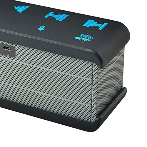 Bluetooth 4.0 Speaker Upgrade Version Stereo Speaker With Mic Support NFC Connection For Smart Phone Color Black N3