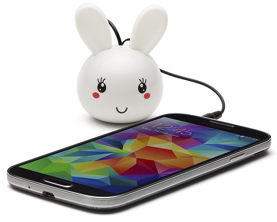 KitSound Mini Buddy Universal Speaker with 3.5mm Jack Compatible with Smartphones, Tablets and MP3 Devices - Pug N10