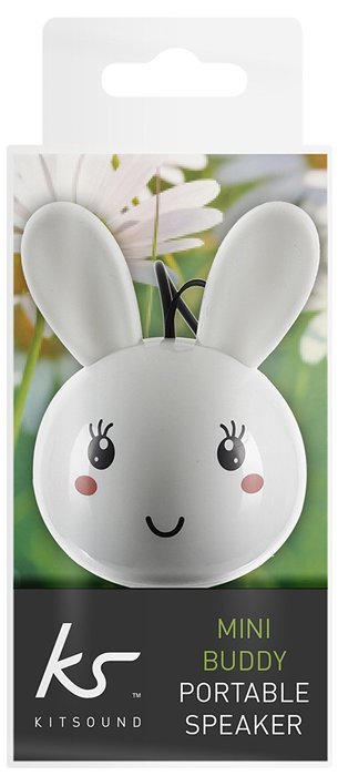 KitSound Mini Buddy Universal Speaker with 3.5mm Jack Compatible with Smartphones, Tablets and MP3 Devices - Pug N17