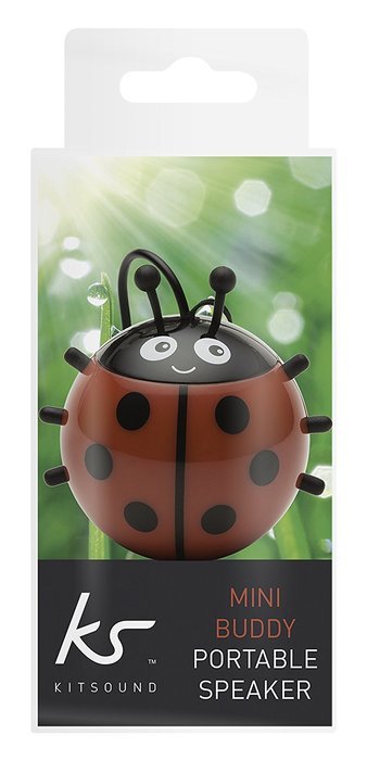 KitSound Mini Buddy Universal Speaker with 3.5mm Jack Compatible with Smartphones, Tablets and MP3 Devices - Pug N33