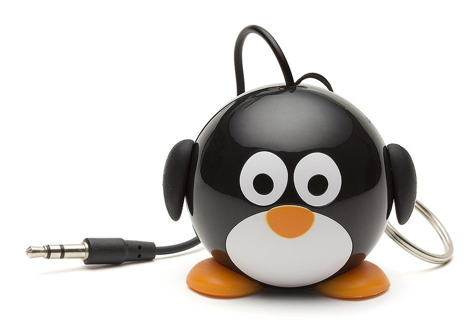 KitSound Mini Buddy Universal Speaker with 3.5mm Jack Compatible with Smartphones, Tablets and MP3 Devices - Pug N35