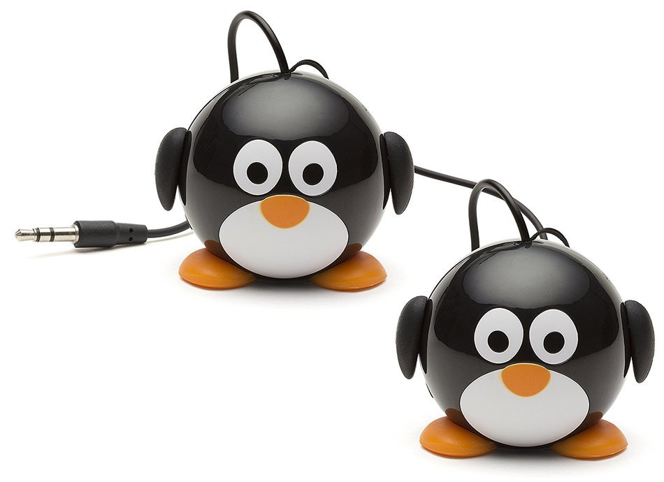 KitSound Mini Buddy Universal Speaker with 3.5mm Jack Compatible with Smartphones, Tablets and MP3 Devices - Pug N37